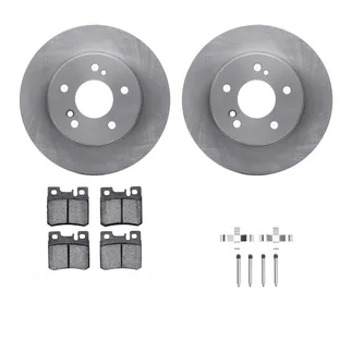 R1 Concepts WFWH1-63039 E- Line Series Brake Rotor W/ Ceramic Brake Pads & Hdw